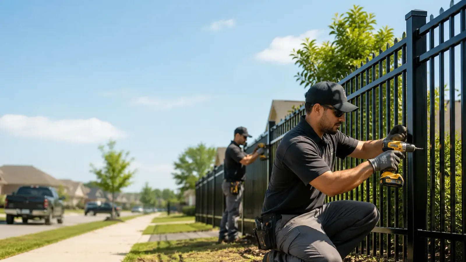 Metal Fence Installation in Weehawken, NJ